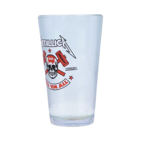 Metallica Kill Em All Glass