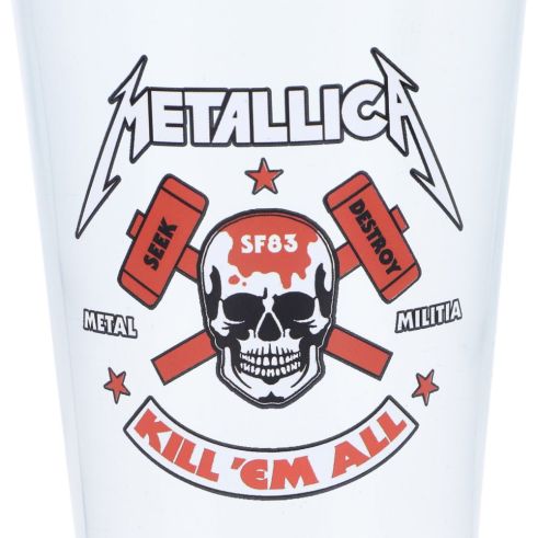 Metallica Kill Em All Glass
