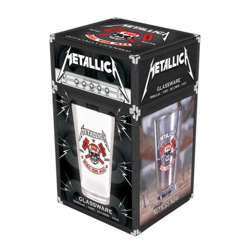 Metallica Kill Em All Glass
