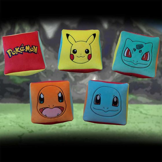 Pokemon Starter Cube Cushion