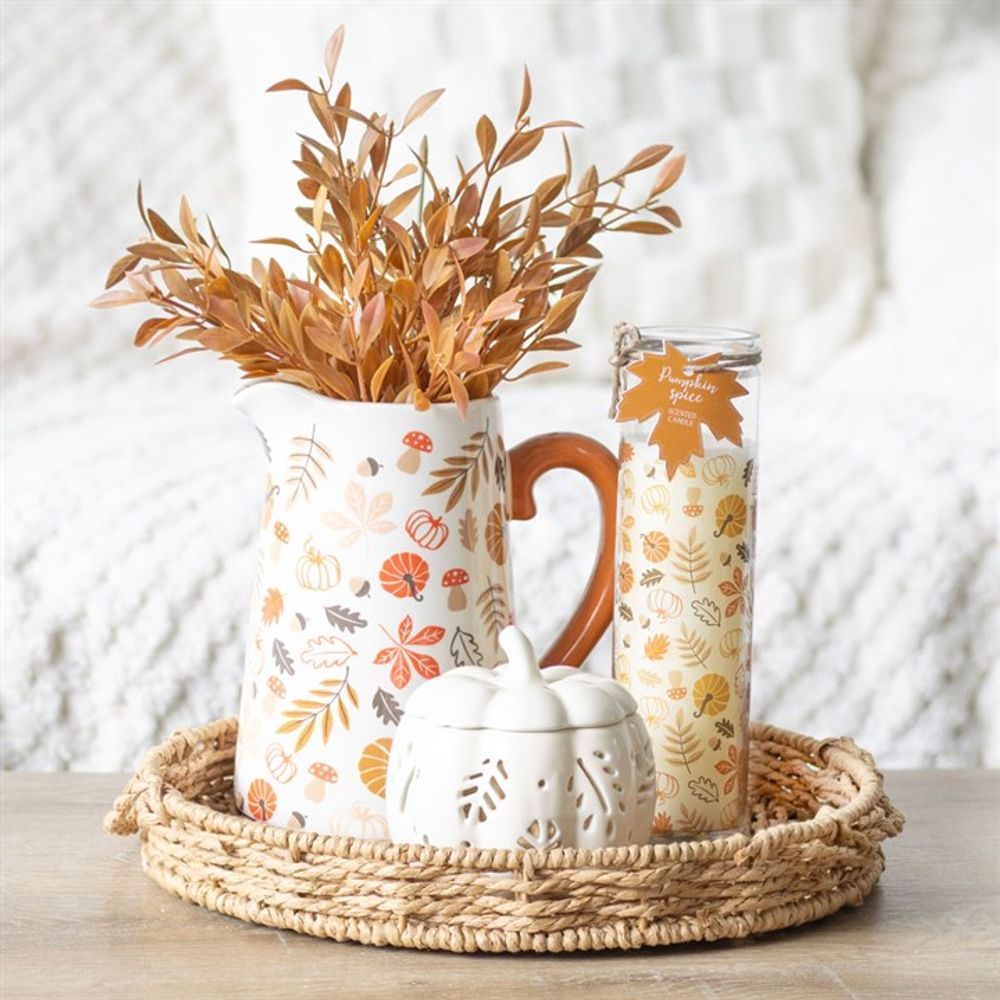 Autumn Flower Jug