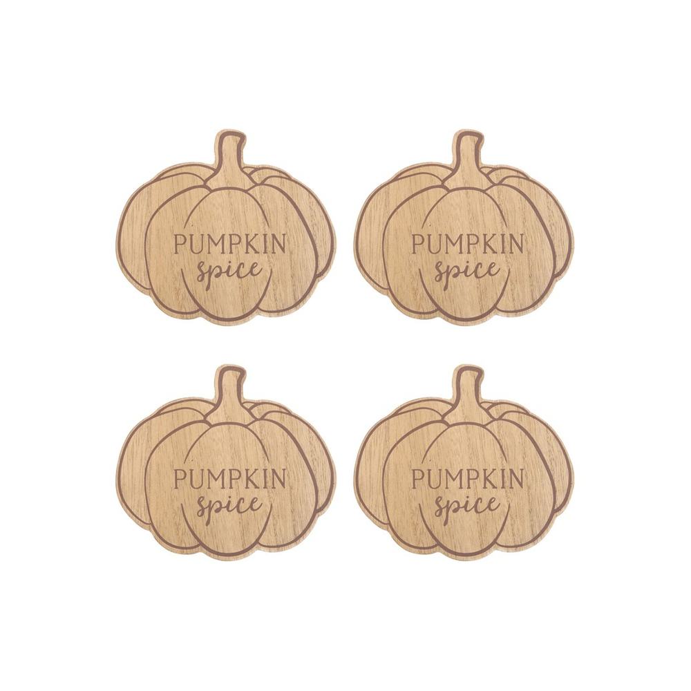 Pumpkin Spice Coaster Set