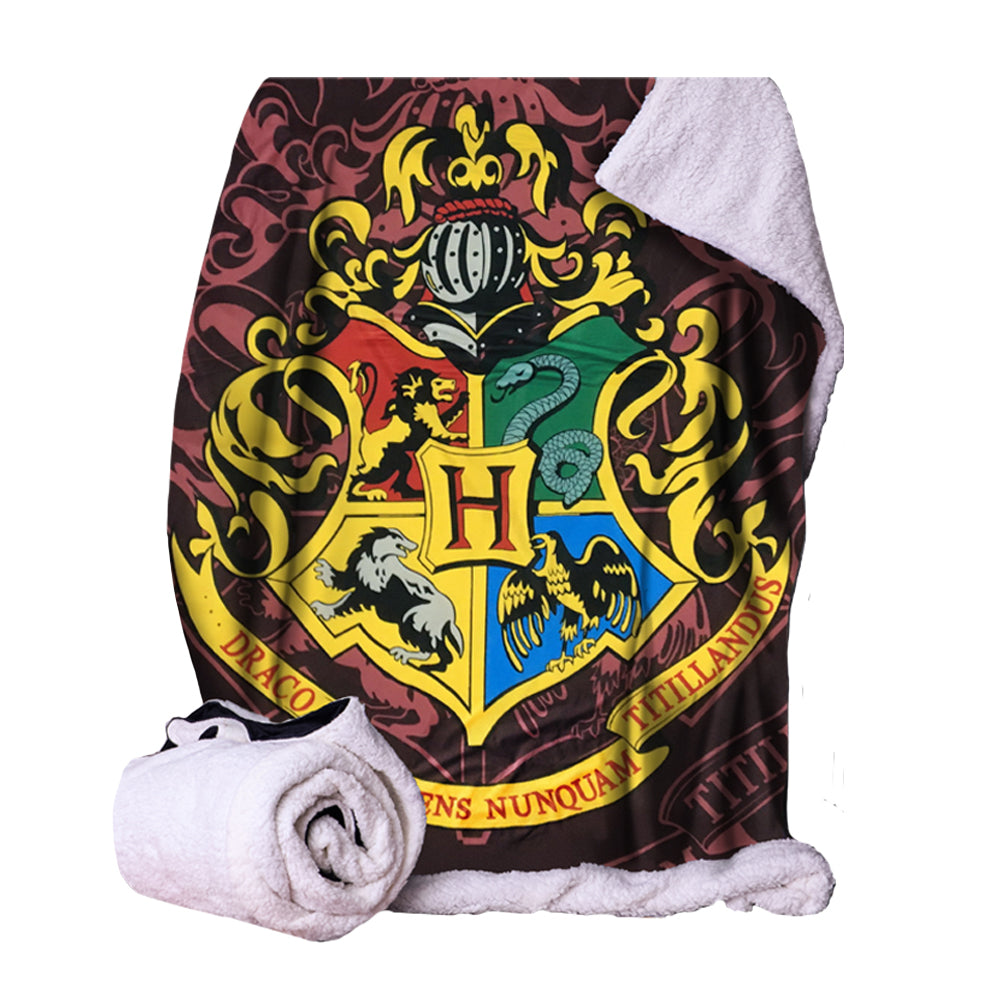 Harry Potter Hogwarts Crest Throw 100x150cm