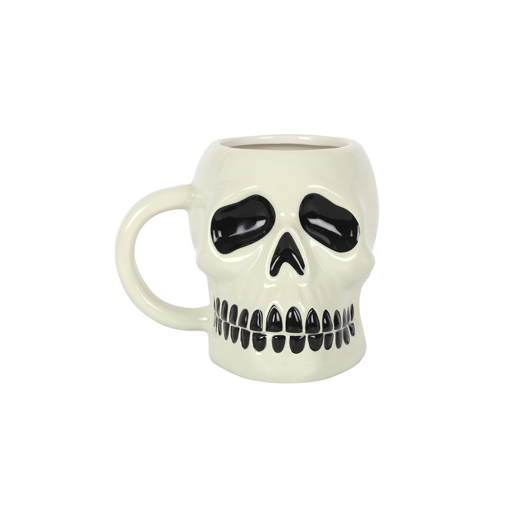 Ceramic Skull Mug