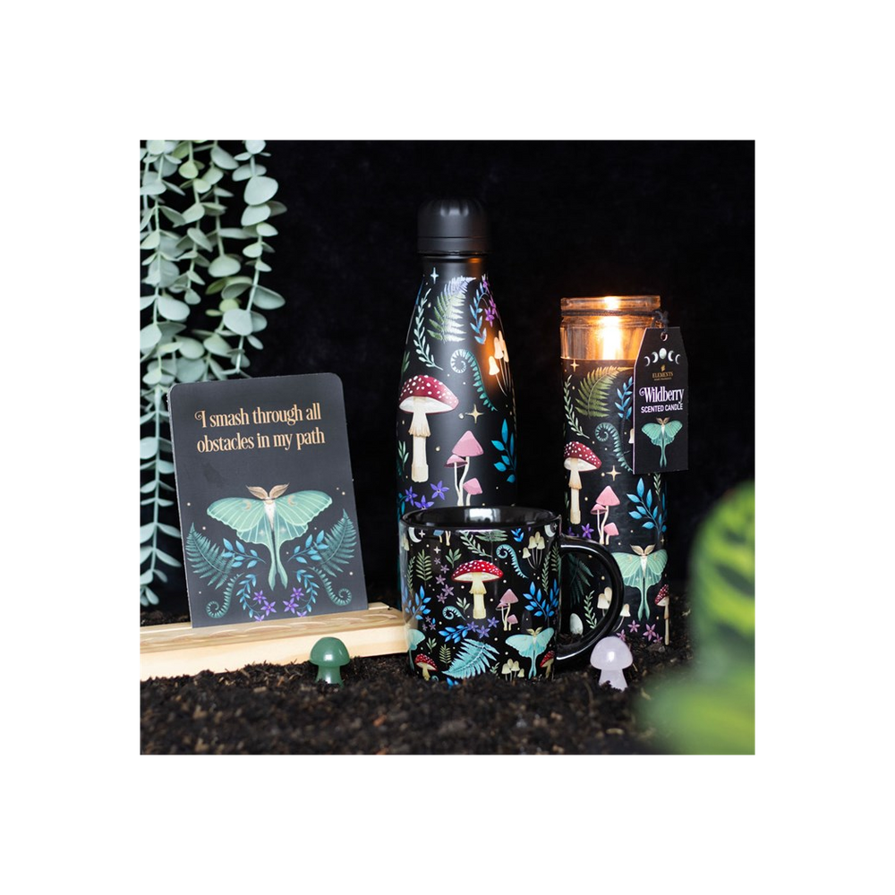 Dark Forest Metal Water Bottle