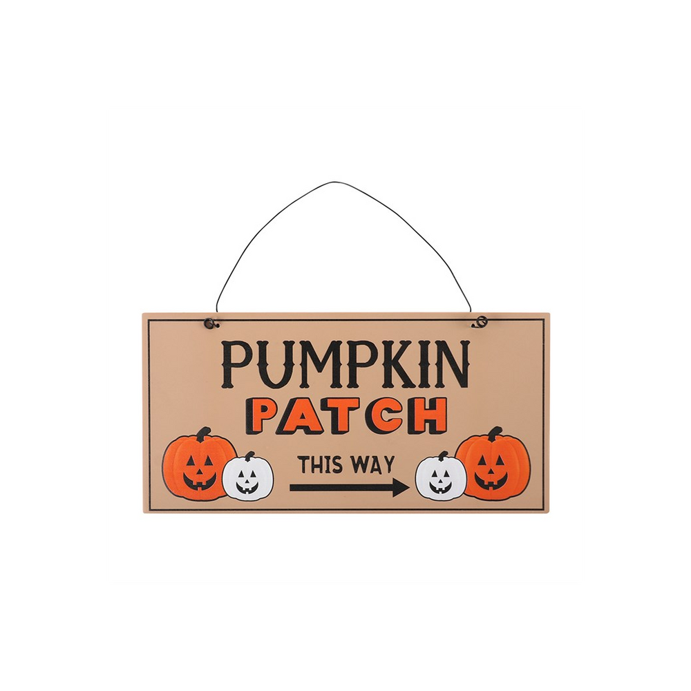 Pumpkin Patch Hanging Sign
