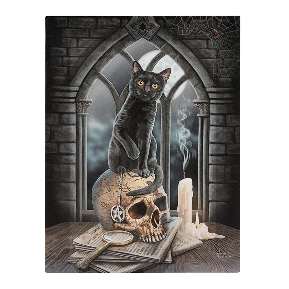 Salem Canvas Plaque by Lisa Parker