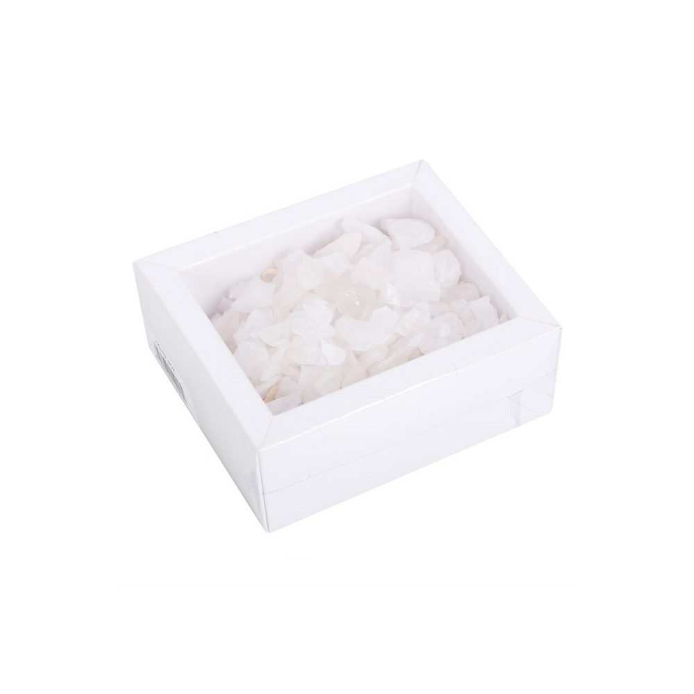 Box of Clear Quartz Rough Crystal Chips