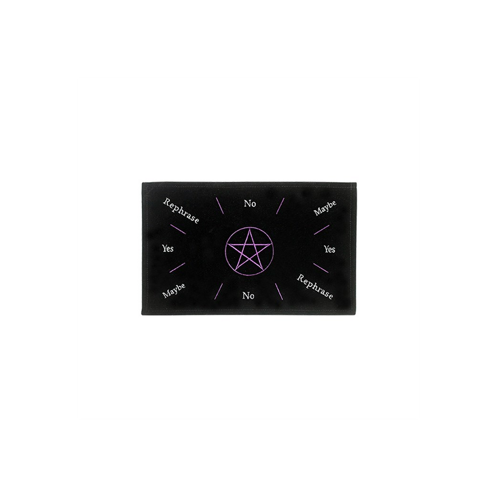 Embroidered Pentacle Pendulum Mat