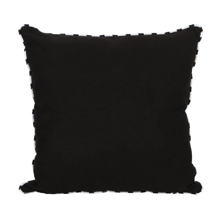 Creepy And Cosy Black Cushion