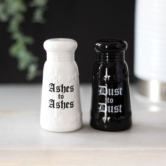 Ashes to Ashes Cruet Set