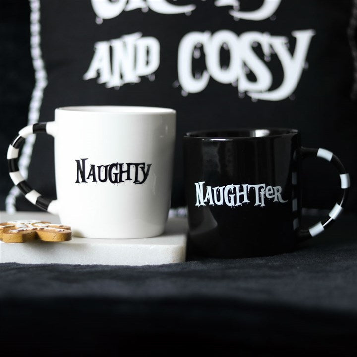 Naughty & Naughtier Couples Mug Set