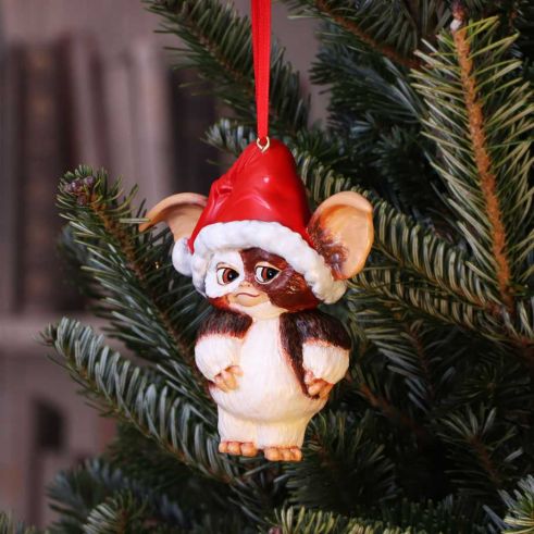 Gremlins Gizmo Santa Hanging Ornament