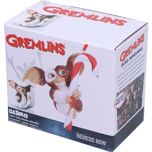 Gremlins Gizmo Candy Cane Hanging Ornament