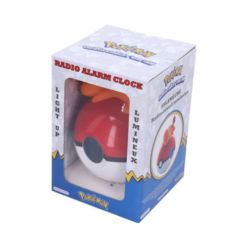 Pokemon Charmander Light-Up FM Alarm Clock