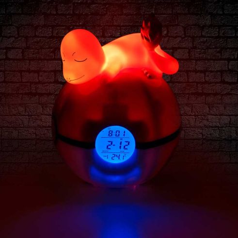 Pokemon Charmander Light-Up FM Alarm Clock