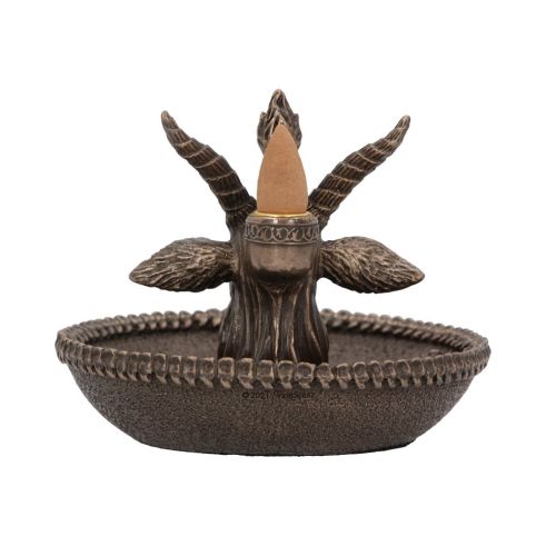 Baphomet's Wealth Backflow Incense Burner