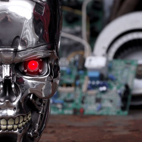 T-800 Terminator Head