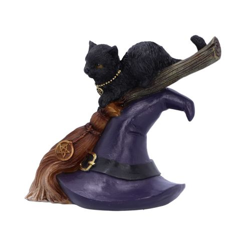 Bewitched witches cat figurine