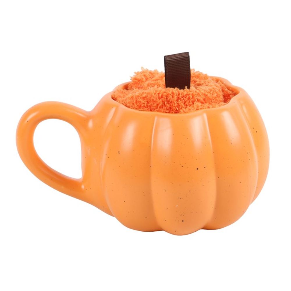 Pumpkin Mug and Socks Set