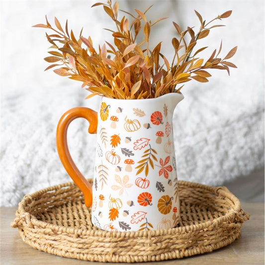 Autumn Flower Jug