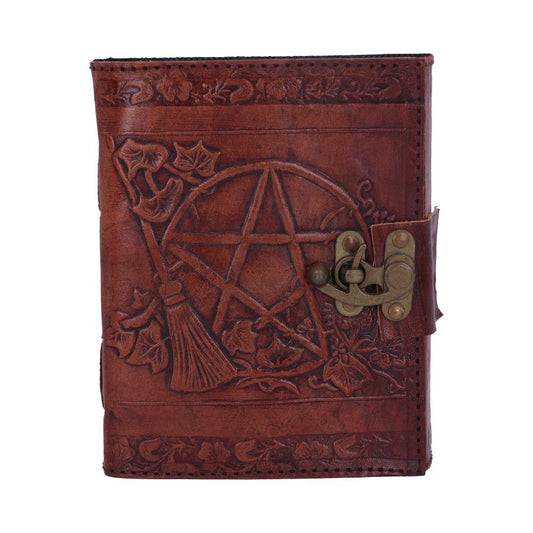 Pentagram Leather Emboss Journal+Lock(SIW)