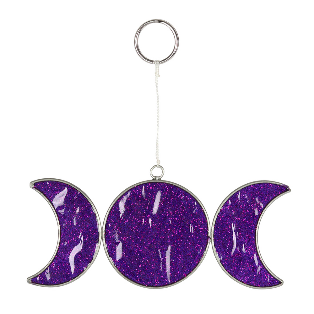 Mystical Triple Moon Suncatcher