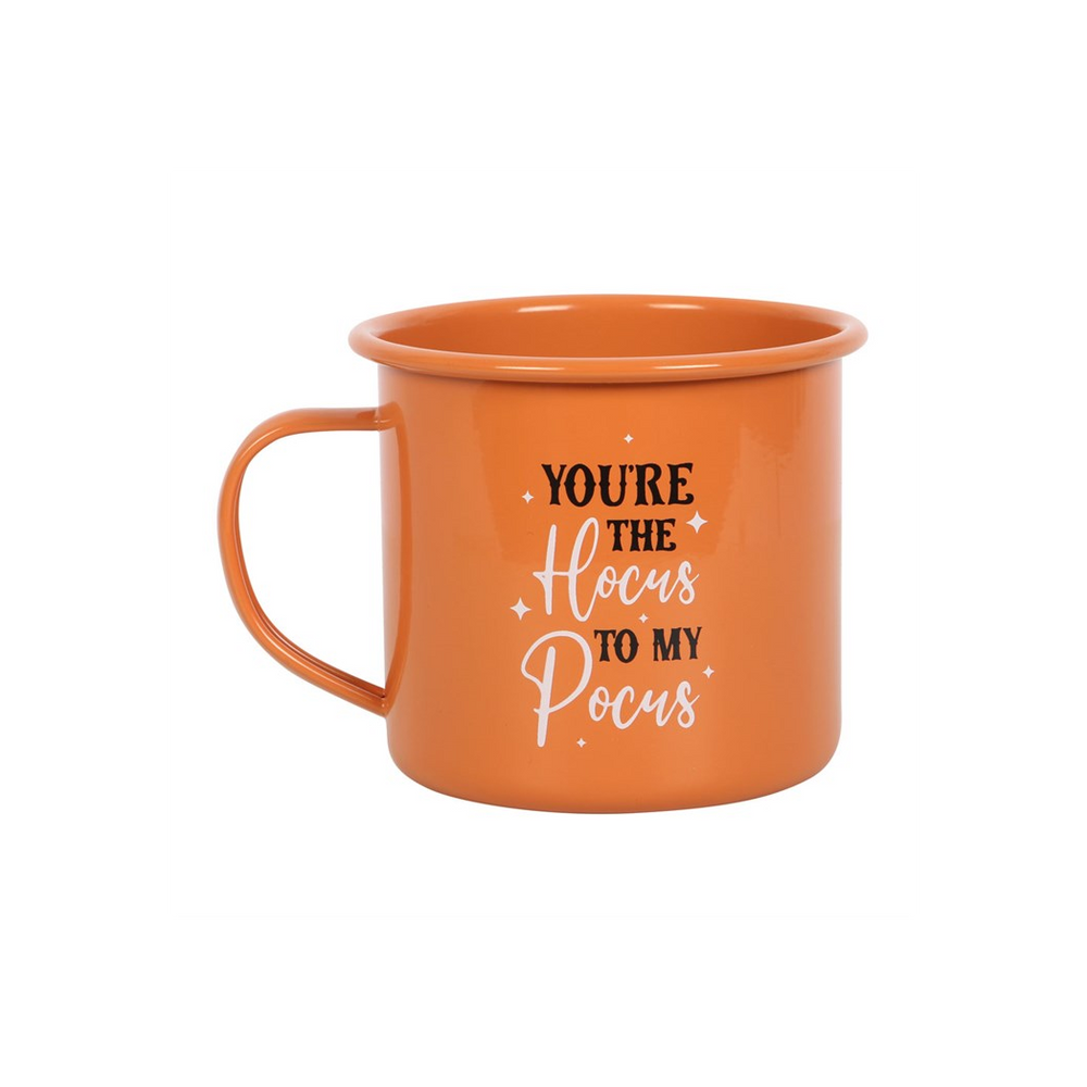 You're The Hocus To My Pocus Enamel Mug