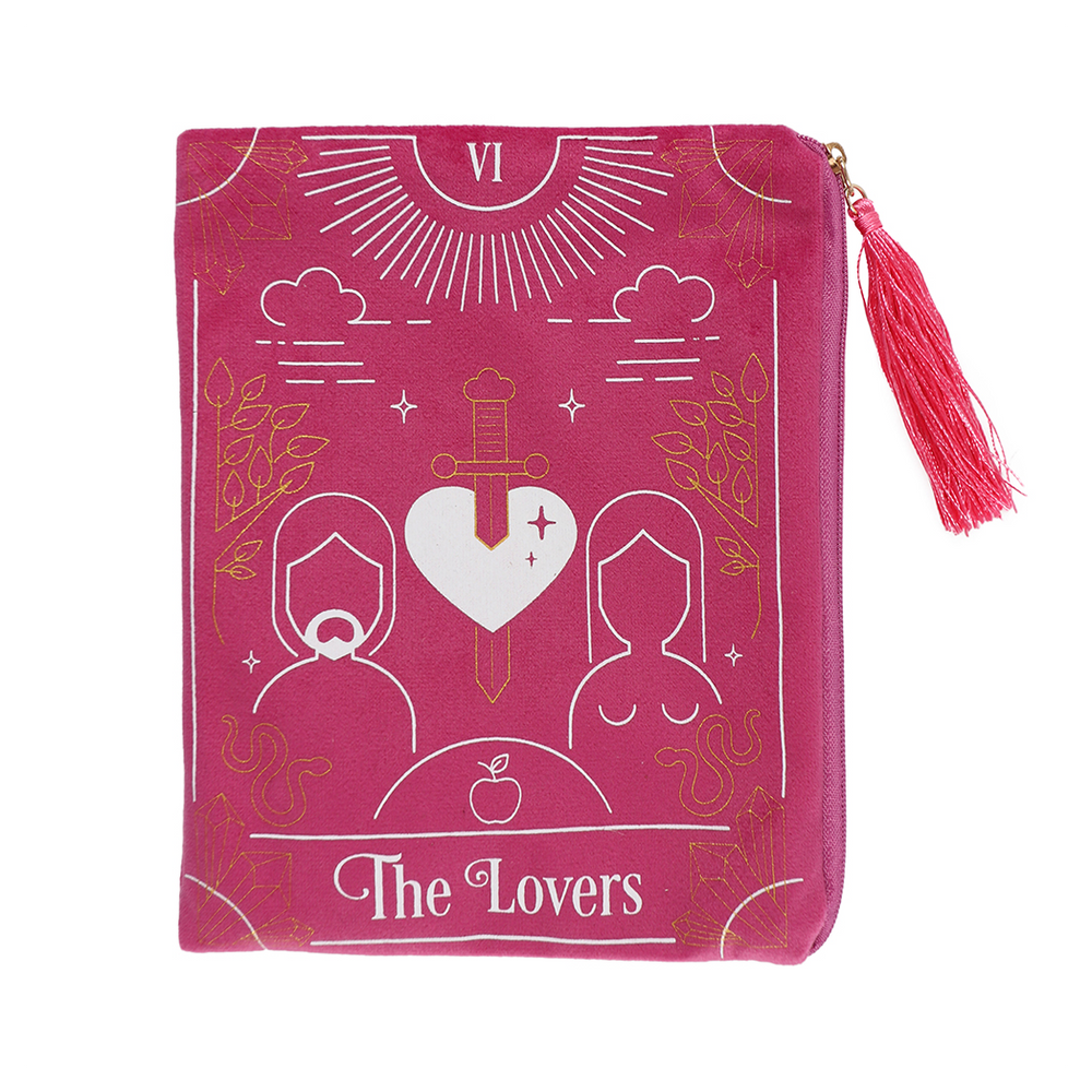 The Lovers Tarot Card Zippered Bag