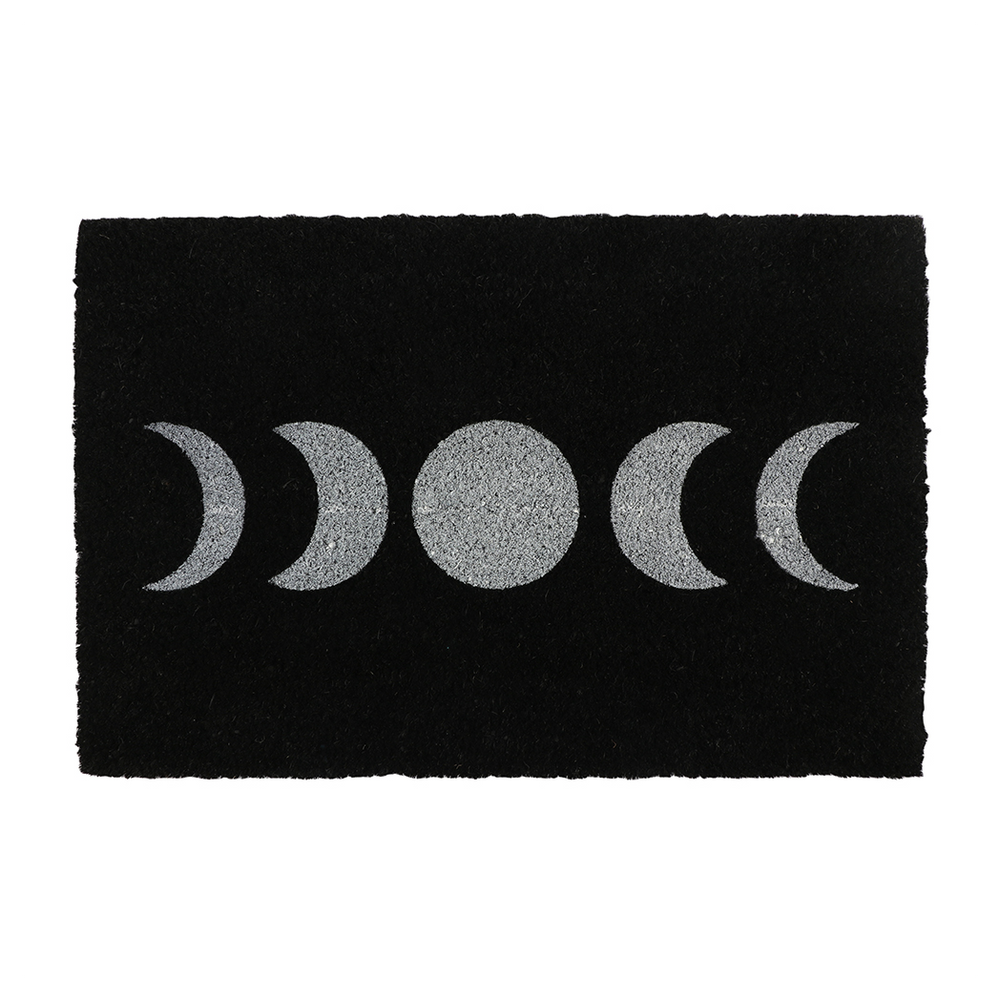 Black Moon Phase Doormat