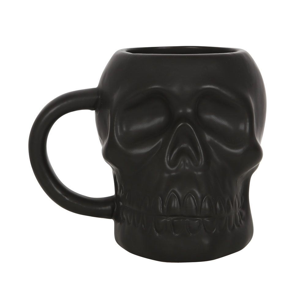 Black Skull Mug