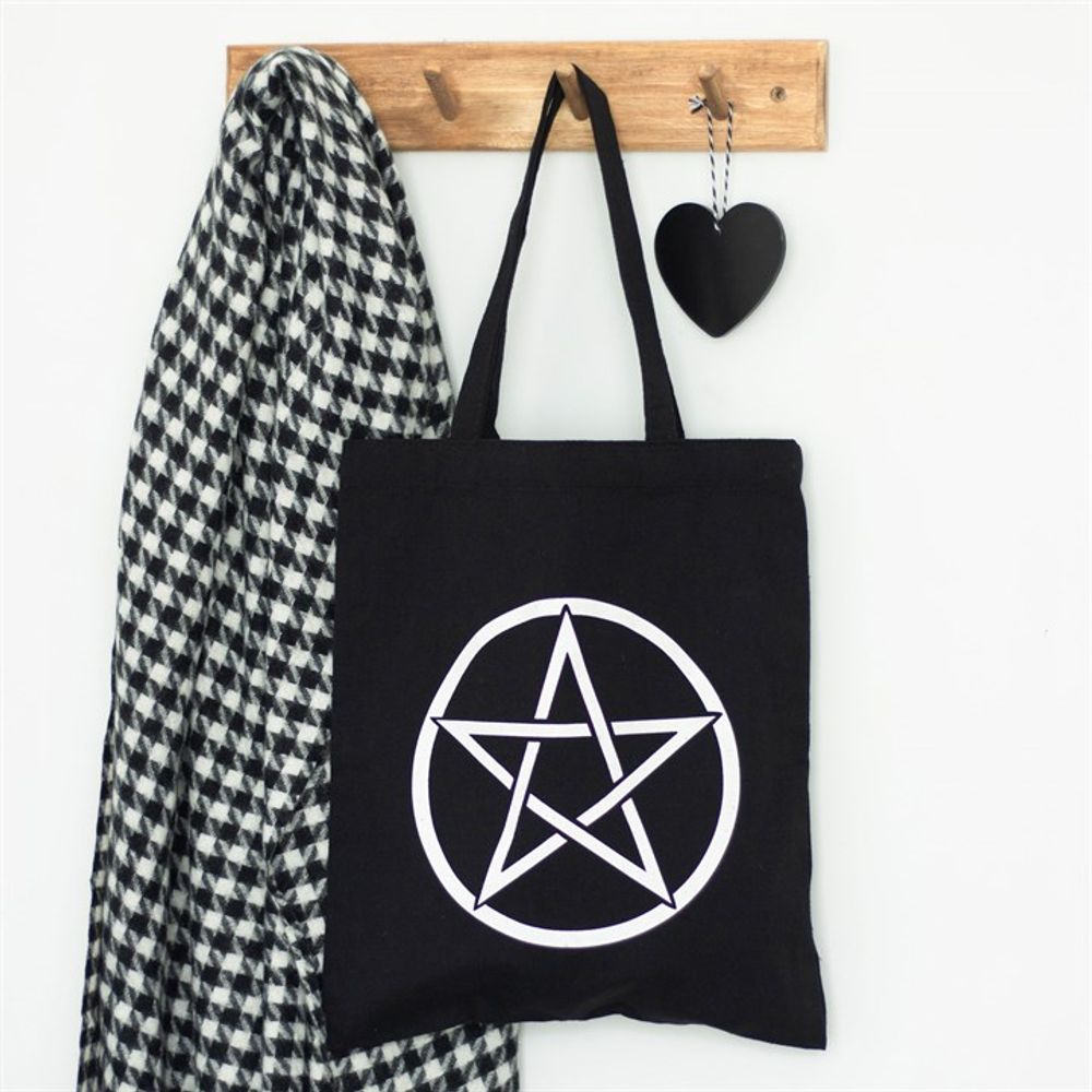 Pentagram Cotton Tote Bag