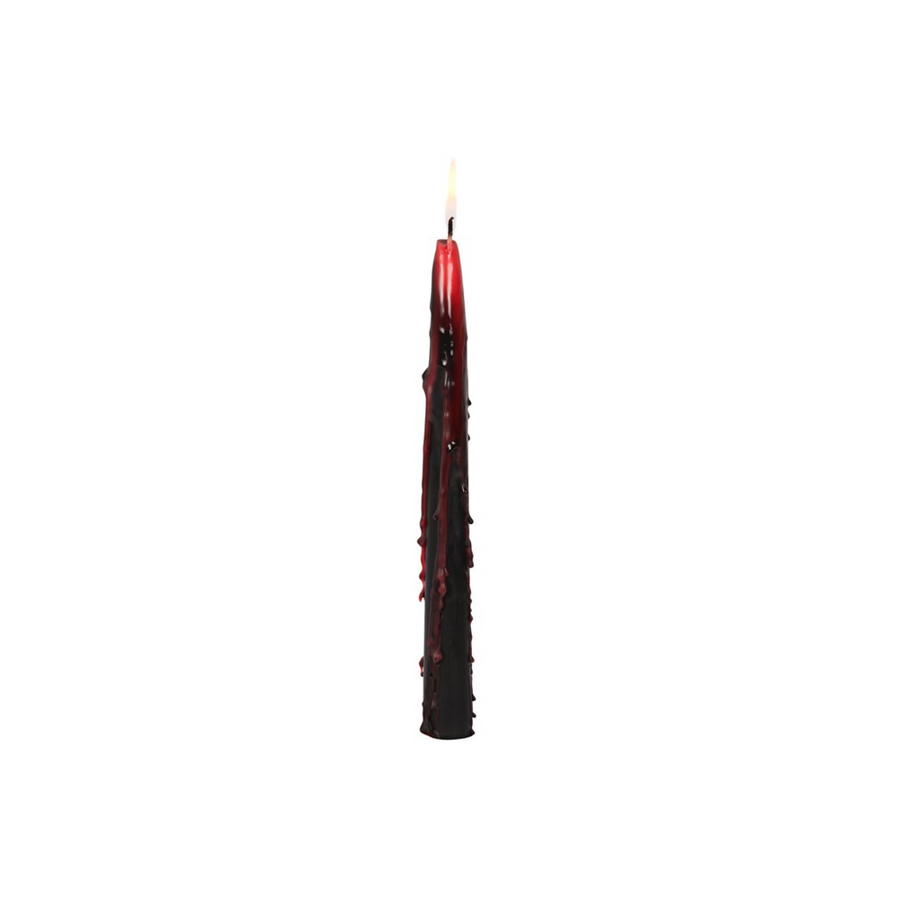 Set of 8 Vampire Blood Taper Candles