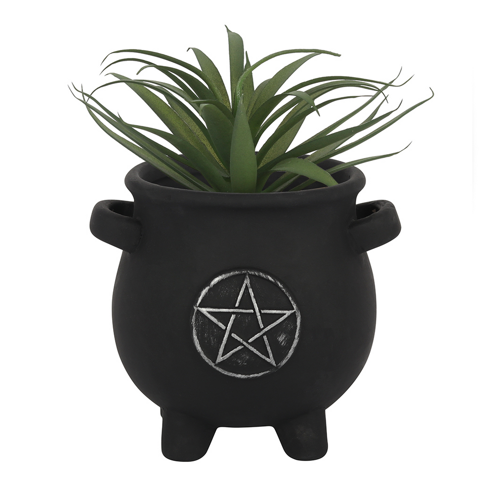 Pentagram Cauldron Plant Pot