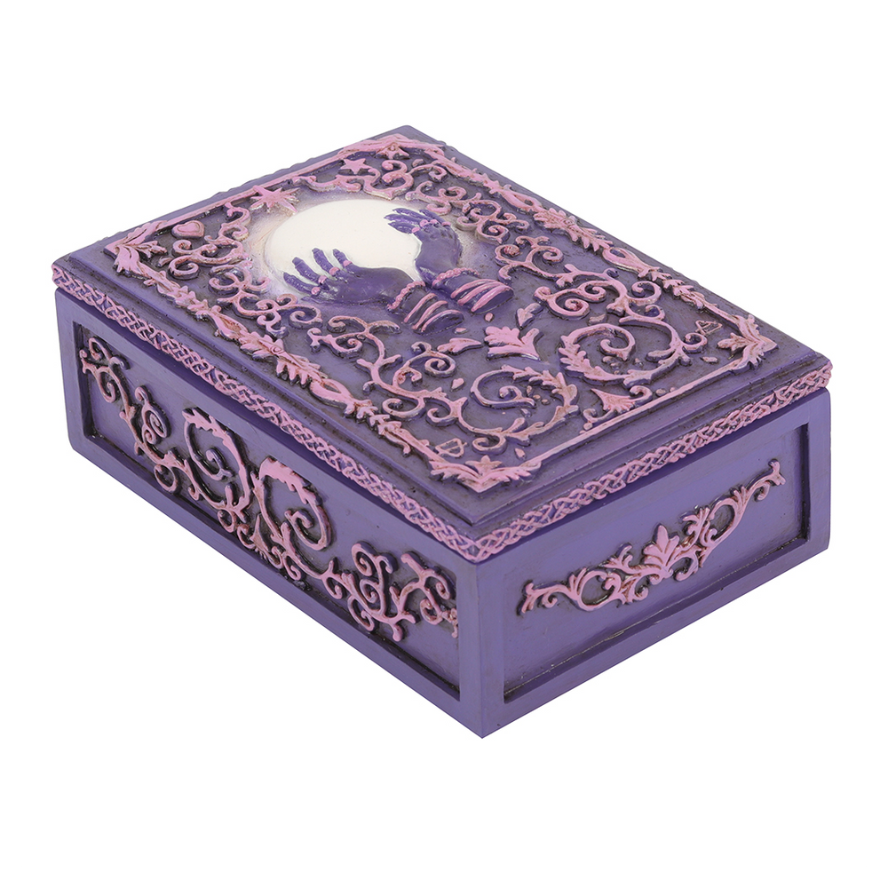 Mystical Crystal Ball Resin Storage Box