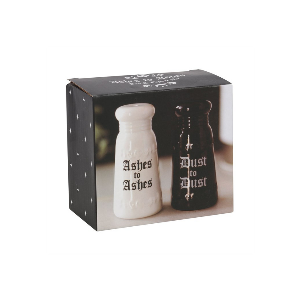 Ashes to Ashes Cruet Set