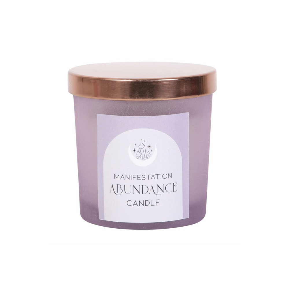 Abundance French Lavender Crystal Chip Candle