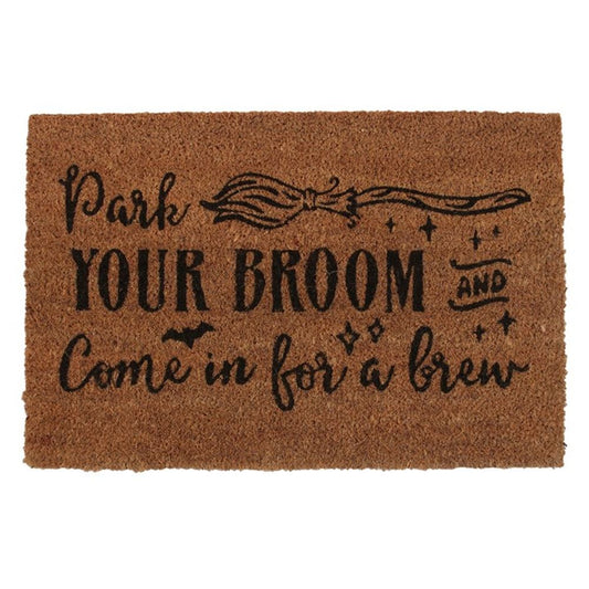 Park Your Broom Doormat