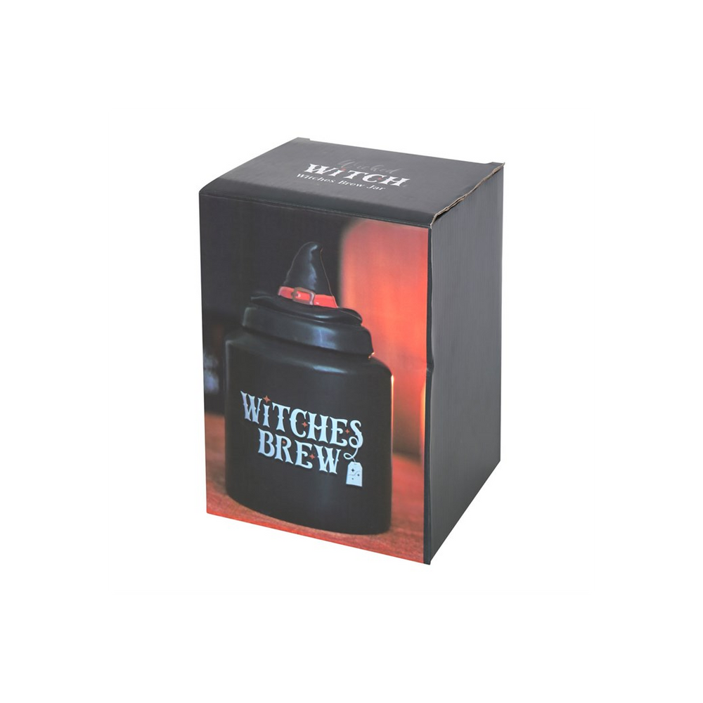 Witches Brew Ceramic Tea Canister