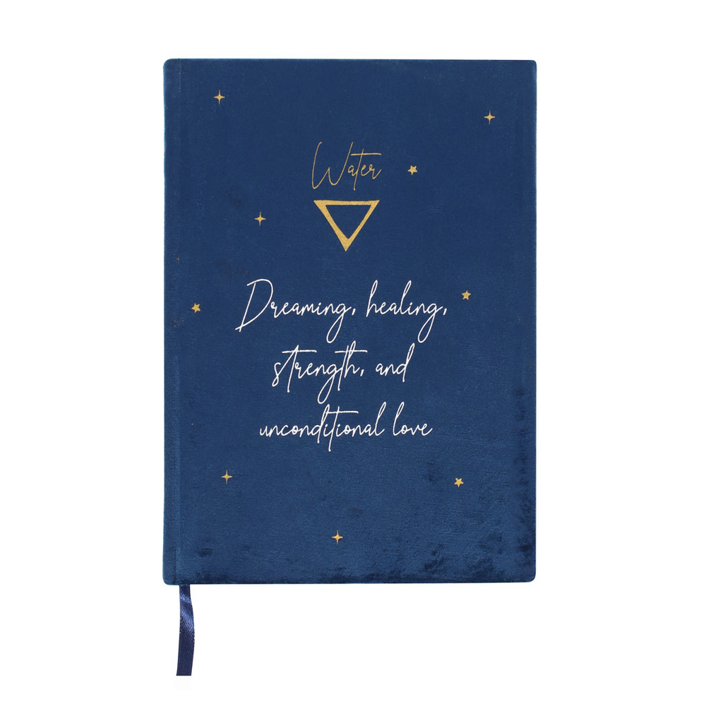 Water Element Velvet A5 Notebook