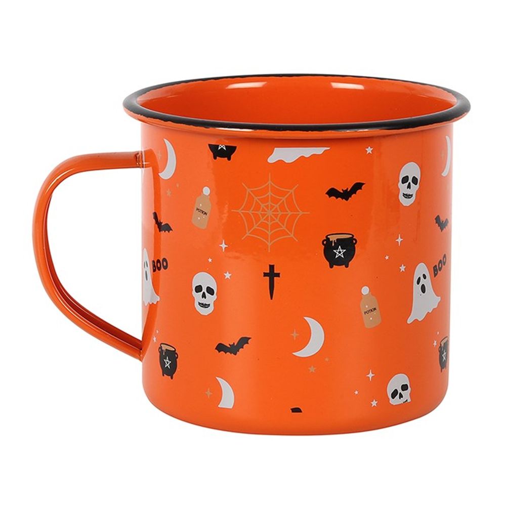 Halloween Enamel Mug