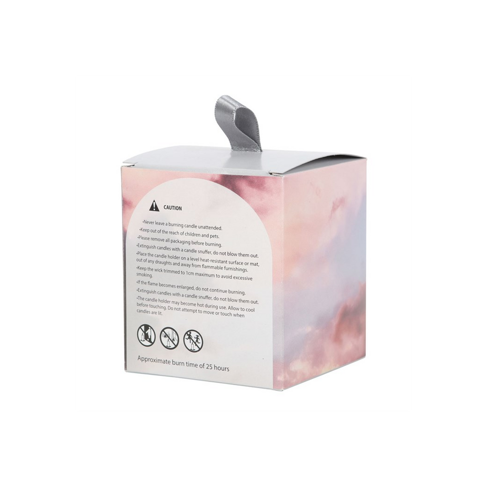 Positive Energy White Sage Crystal Chip Candle