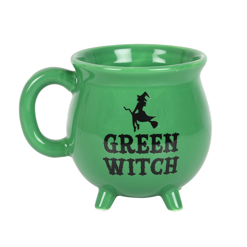 Green Witch Cauldron Mug