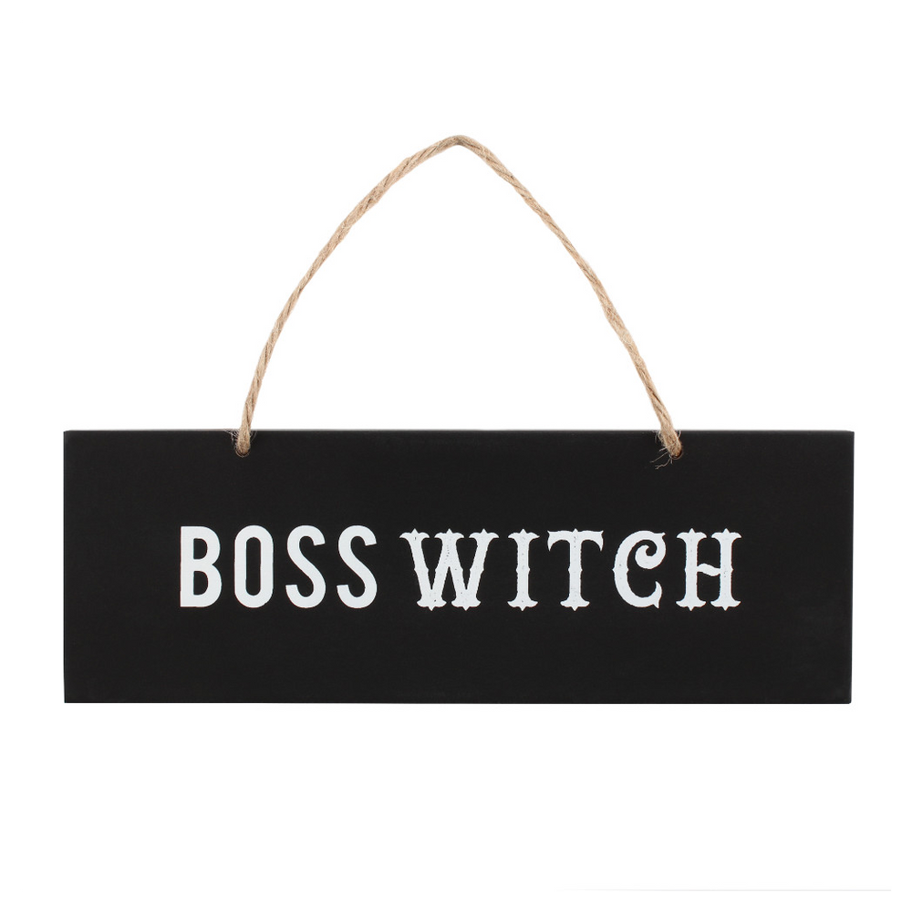 Boss Witch Wall Sign