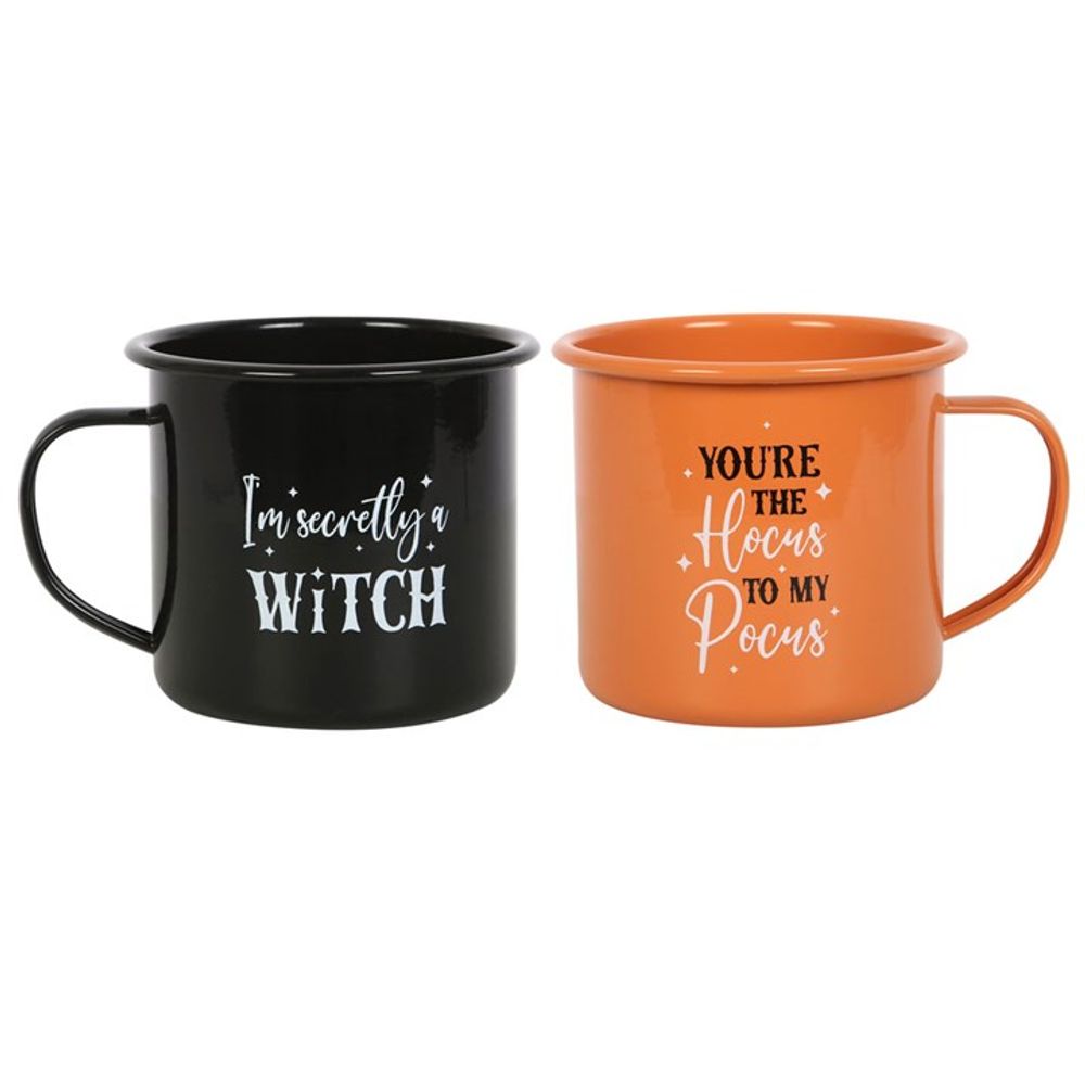 Witchy Enamel Mugs